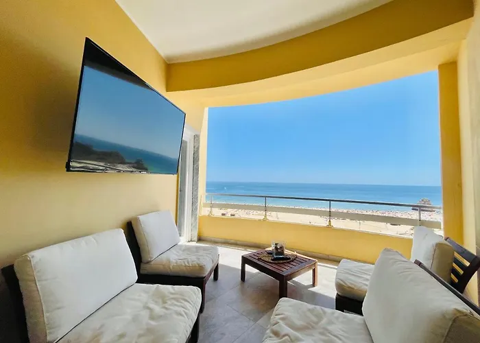 Apartment Sublimar - Beachfront - Tv Terrace - Nightlife *